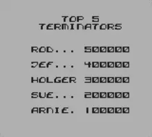 Image n° 1 - screenshots  : T2 - The Arcade Game
